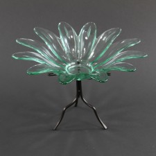 8.5"DAISY BOWL W/MTL STND M25