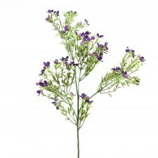 34"WILD FLOWER SPRAY PURPLE