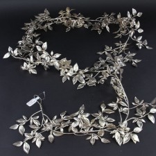 6.5'GLITTER LEAF GARLAND