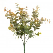 13" EUCALYPTUS BUSH GRN/PINK
