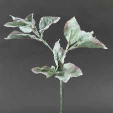 15" FROSTED LEAVES SPRAY