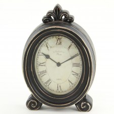 11" MDF TABLE CLOCK W/FEET