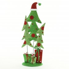 20 7/8"MTL X-MAS TREE W/GIFT