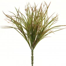 14"SHADED GRASS BUSH W/GD WLLW