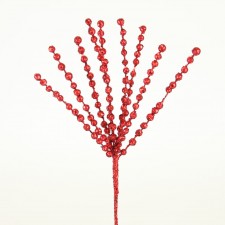 WIRED GLIT.PEARL SPRAY X9 RED