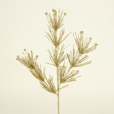 GLT.NEEDLE PINE SPRAY W/PEARLS