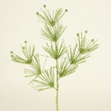 GLT.NEEDLE PINE SPRAY W/PEARLS