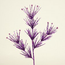 GLT.NEEDLE PINE SPRAY W/PEARLS