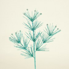 GLT.NEEDLE PINE SPRAY W/PEARLS