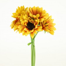 SUNFLOWER BOUQUET X6 GLD/ORANG