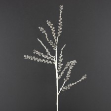 22" BEADED FERN LEAF SPRAY