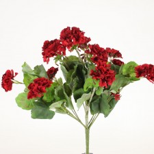 18"GERANIUM HANG BUSH X5 STEM