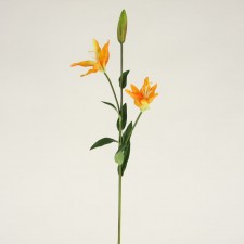 32" LILY SPRAY X3 ORANGE
