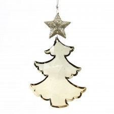 5"TREE ORNA W/GLT STAR A5