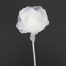 10" ROSE WHITE