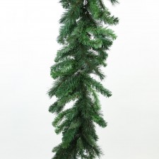 9'DELUXE EVERGREEN GARLAND