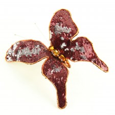 6.5"DOUBLE SEQUIN BTTRFLY A4