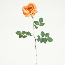 27" SINGLE ROSE ORANGE