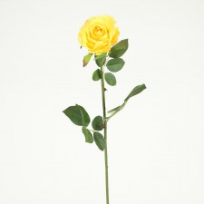 28.5"NATURAL ROSE SPRAY X1 YEL