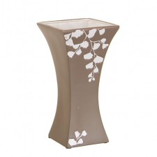 12"VASE W/MAINDENHAIR PTTRN