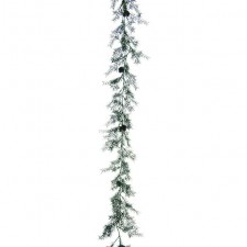 6' HEM/LOCK GARLAND 108L GREEN