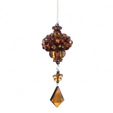7.5" ACRYLIC BDED DANGLE ORNA