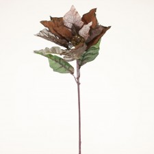 29" CRINCKLE POINSETTIA CHOCO