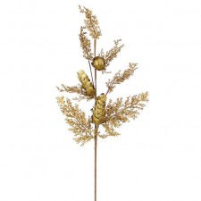 22" GLIT.PINE SP/CONE GOLD