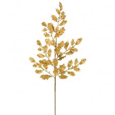 24" GLITTER HOLLY LVS SPRAY
