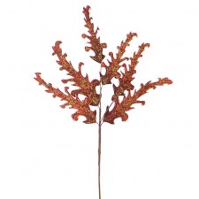 21" LEAF PICK RED
