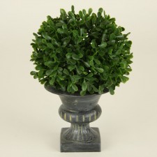 8" MINI TLEAF BALL TOPIARY