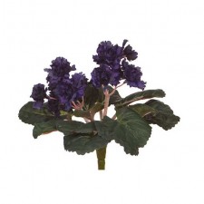 9" RUFFLE VIOLET PURPLE
