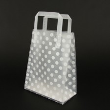 DOTS CUB FROSTY BAG 8"X4"X10"