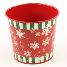 4.5"X4"SNOWFALL POT