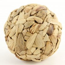 6" WOVEN BALL NATURAL