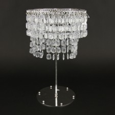 18"W.BEADED SHADE CANDLESTICK