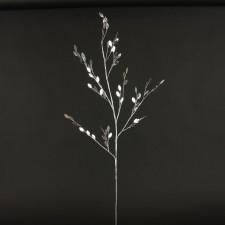 24" JEWELED ASPEN BRANCH SILVE