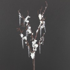 22"FROZEN TWIG SPRAY