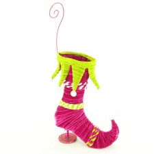 22.5"JESTER STOCKING ON STAND