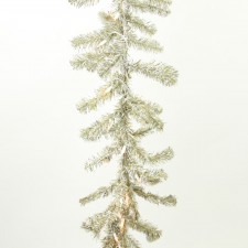 9'METALLIC LASER GARLAND PLATI