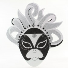 34" PARTY DIVA MASK