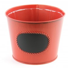 6.5"X5" CHALKBOARD POT A25