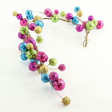 SEQUIN BALL GARLAND MULTI