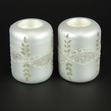 T-LITE HOLDER 2/BX WHITE