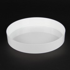 #12 DESIGN TRAY 8.5"WHT CS/24