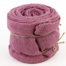 6"X10YD PURPLE BURLAP A4