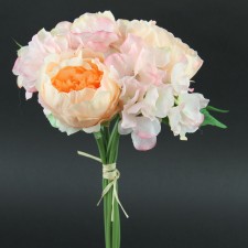 11"PEONY/HYDR BOUQUET A25