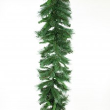 9' MIXED PINE GARLAND