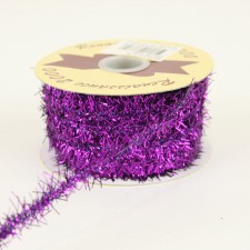 .05"X10YD TINSEL GARLAND PURPL