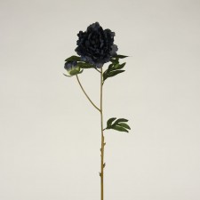 PEONY W/BUD SPRAY BLUE B7